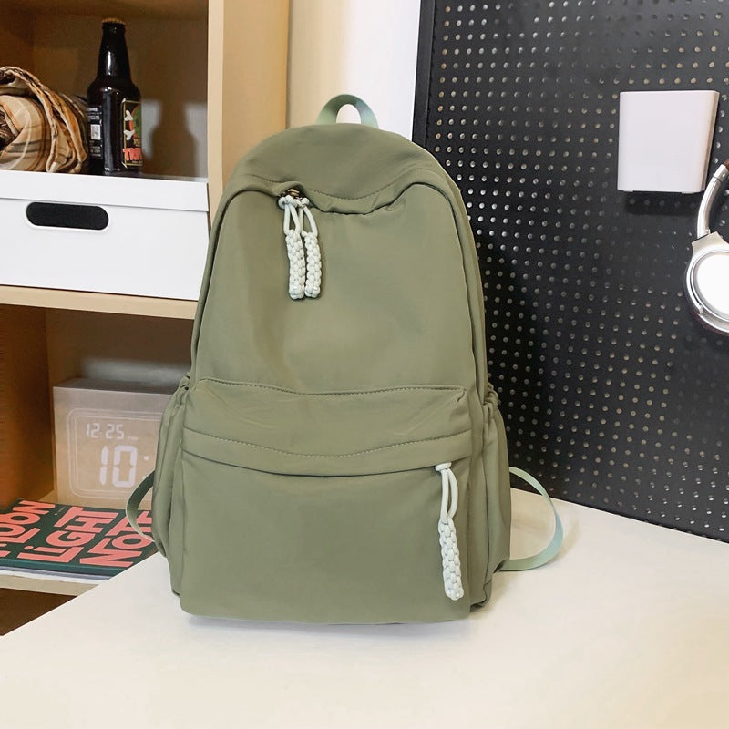 Women Ins Minimalist Korean Casual Large Lightweight Backpack