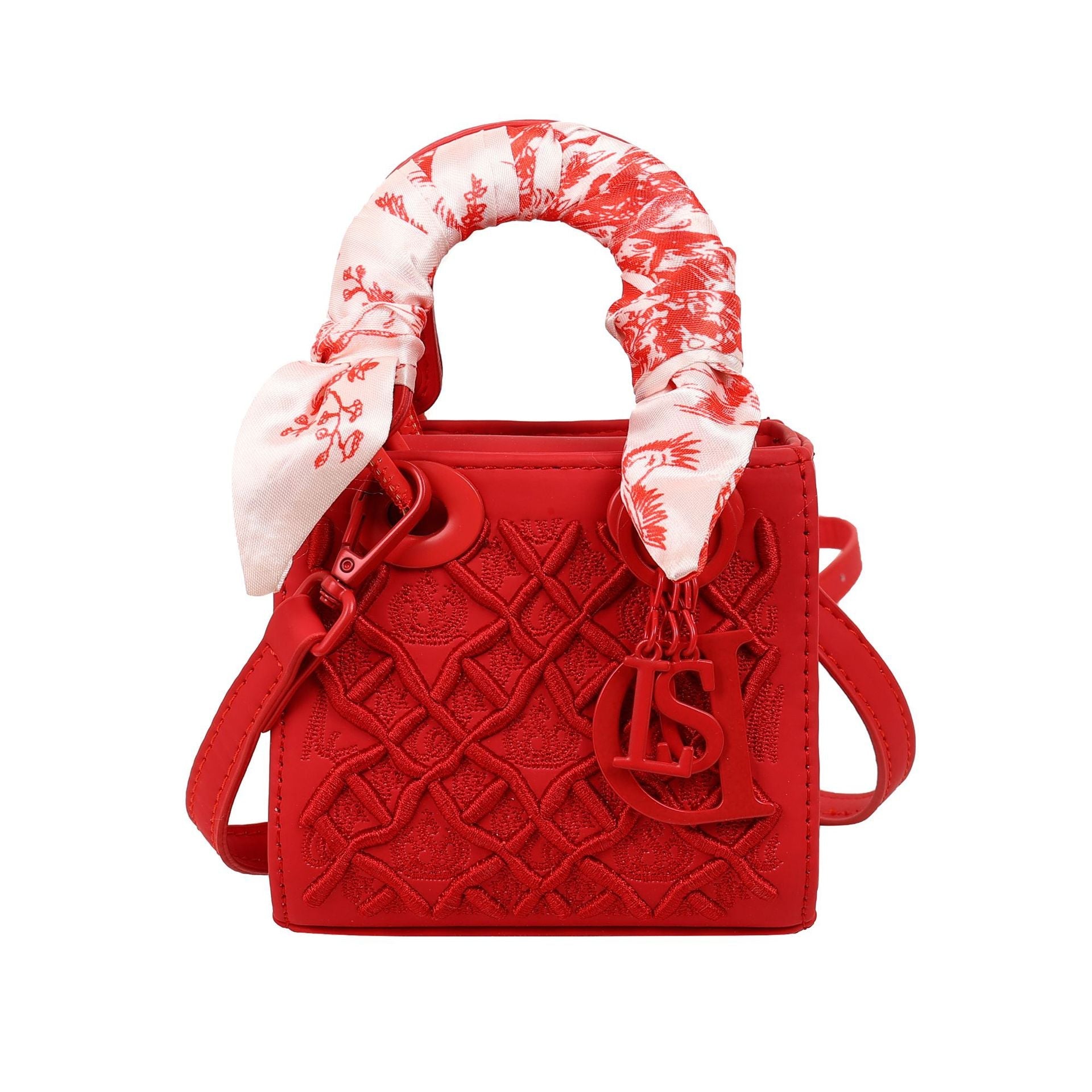 2026 Women Embroidered Shoulder Crossbody Mini Bag