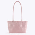 Colorful Lightweight Woven PVC Shoulder Tote Bag