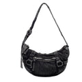 Cross-Border Denim Bag For Women 2025 New Korean Version Fashionable Shoulder Crossbody Bag Versatile Commuter Dumpling Bag Wholesale
