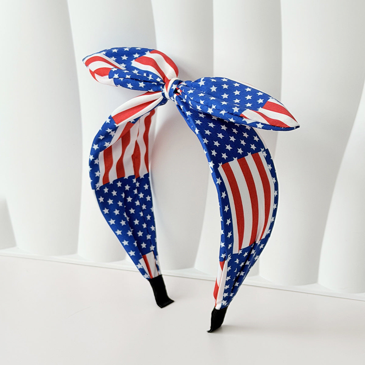 Independence Day Stars Stripes Bow Headband