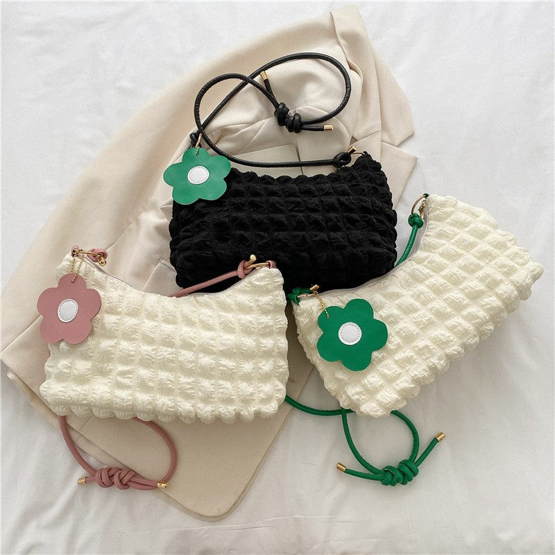 Pleated Puff Underarm Bag