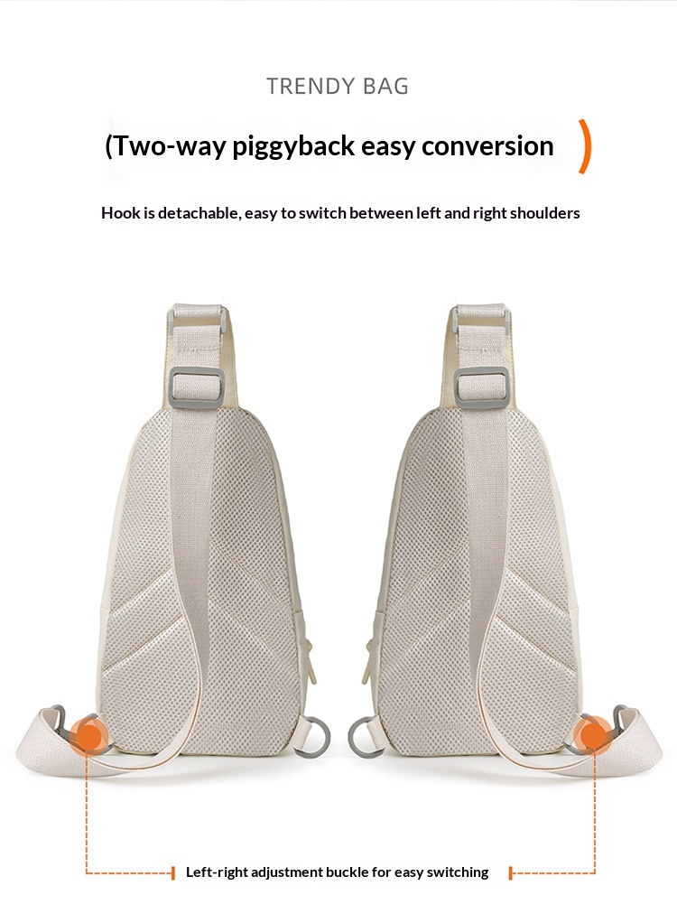 Water-Resistant Crossbody Sling Bag