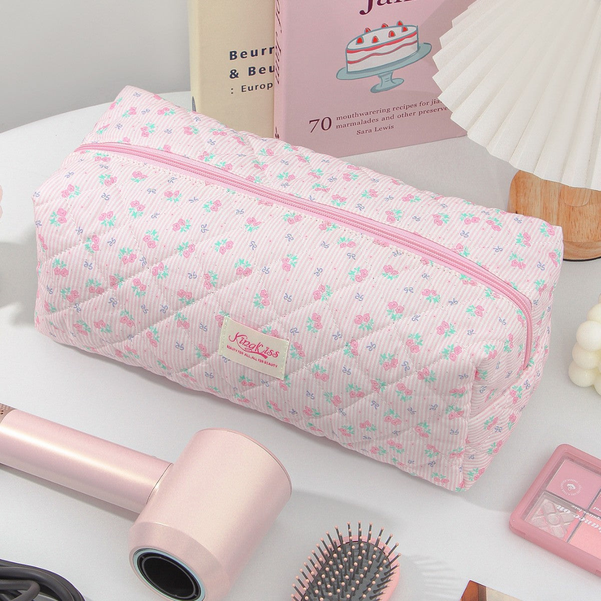 Portable Large Capacity Hair Dryer Travel Bag