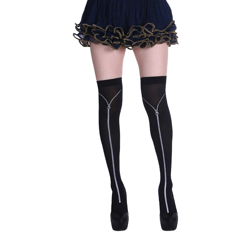 Christmas Halloween Party Knee high Socks Cosplay Apparel Accessories