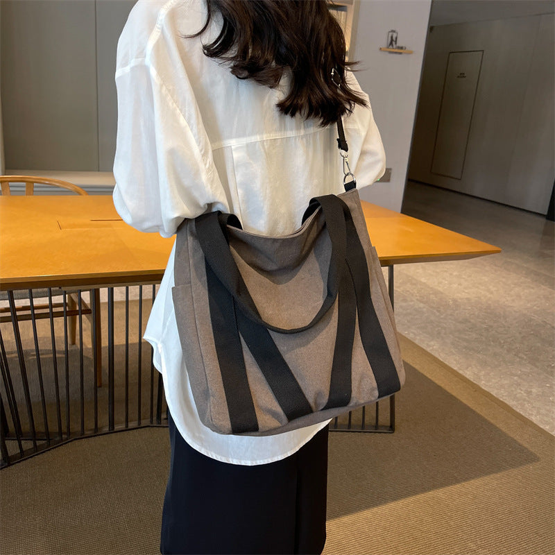 Women Casual Retro Boho Canvas Shoulder Bag
