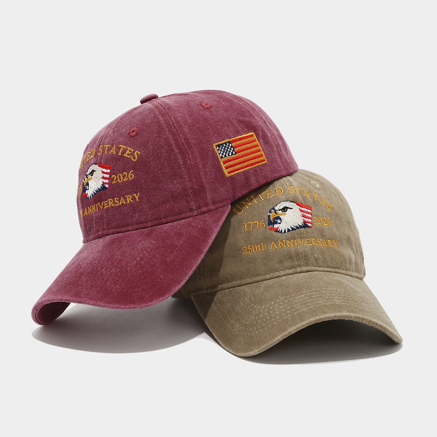 Independence Day 250th Anniversary Eagle Baseball Cap