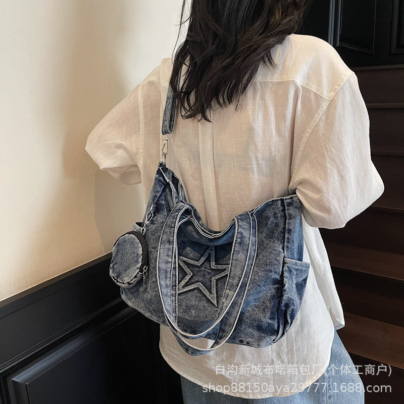 2026 Women Star Commuter Crossbody Tote Bag