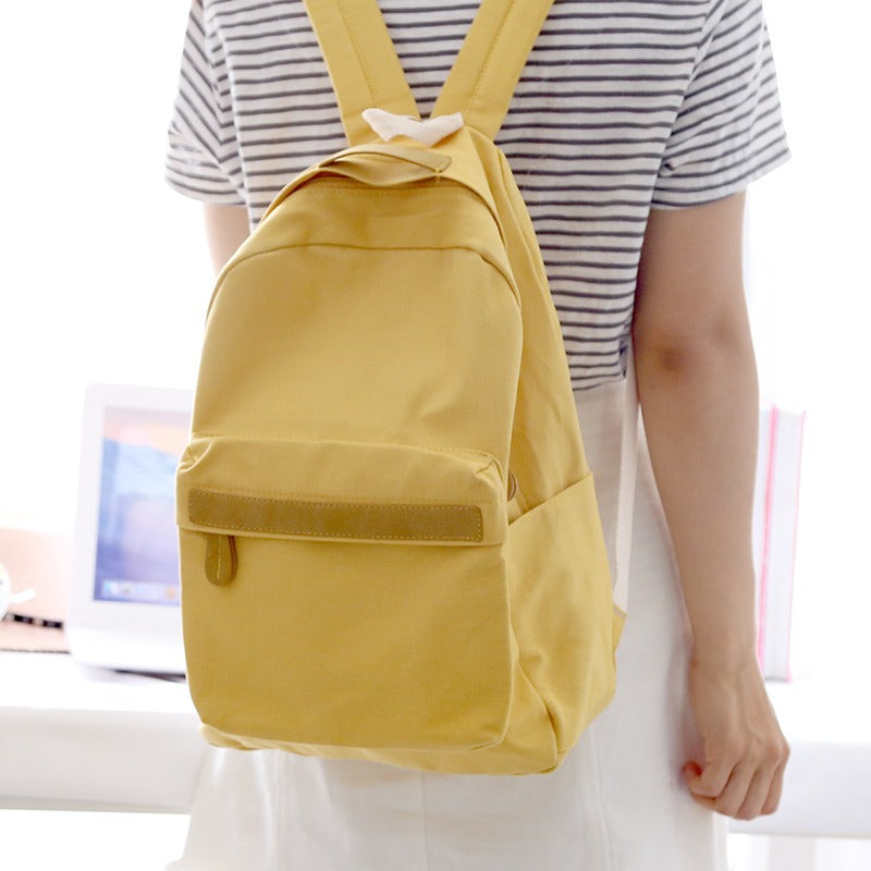 Women New Fashion Canvas School Fresh Mini Backpack