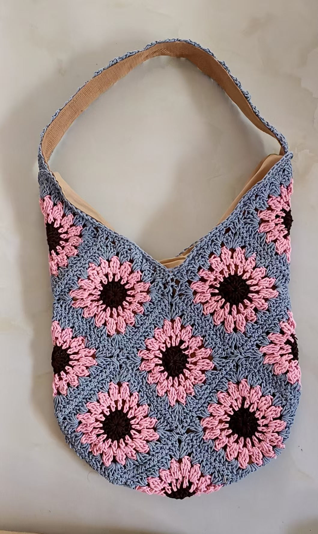 Women Lightweight Large Capacity Casual Woven Bag