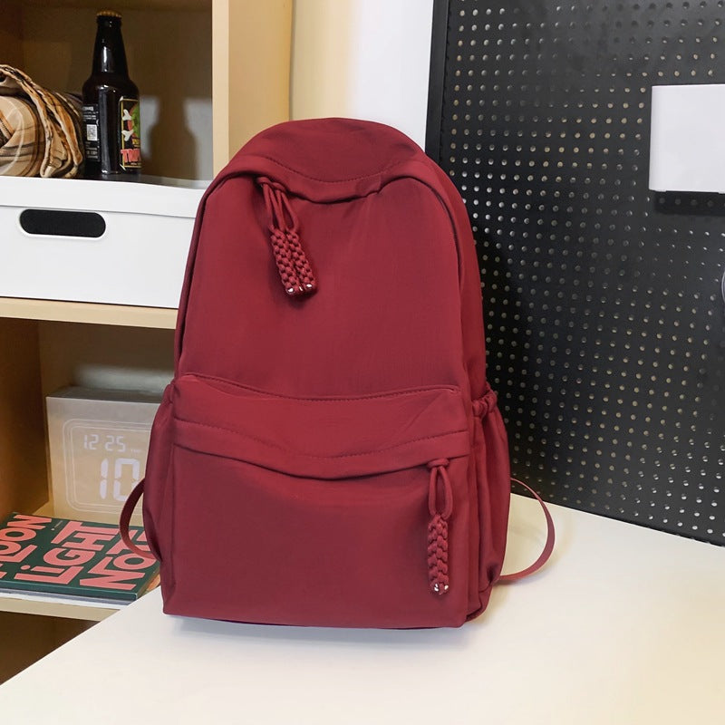 Women Ins Minimalist Korean Casual Large Lightweight Backpack
