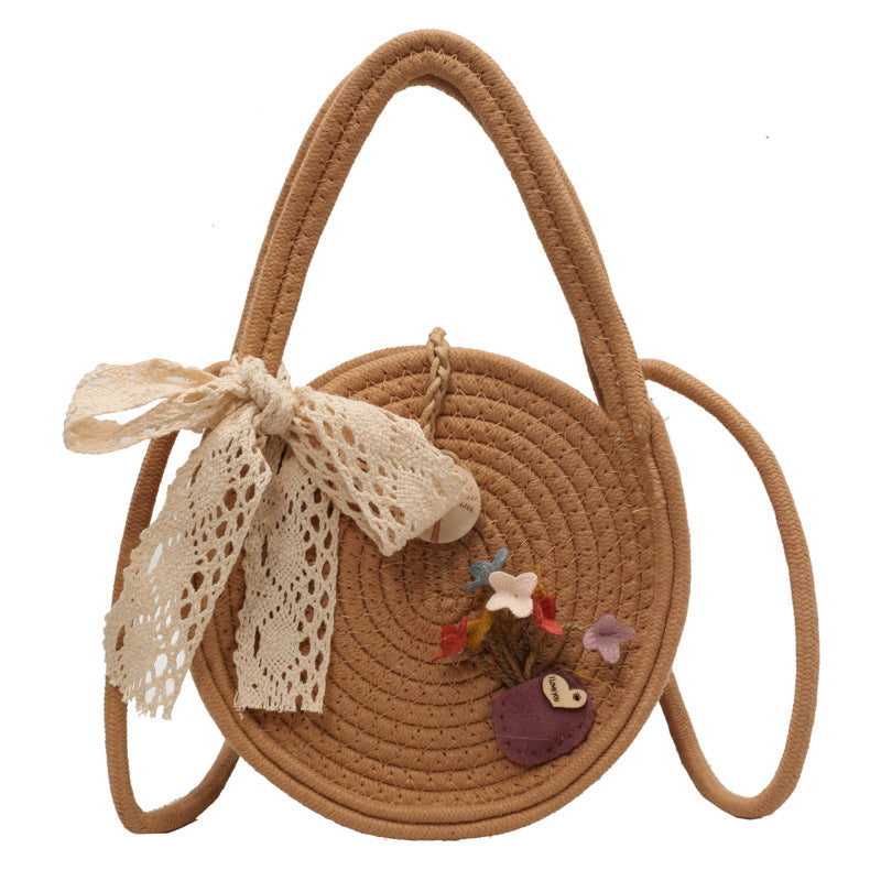 Women Straw Woven Beach Crossbody Bag