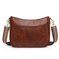 Women Soft Leather Shoulder Bag, Retro Large Capacity Crossbody Armpit Bag