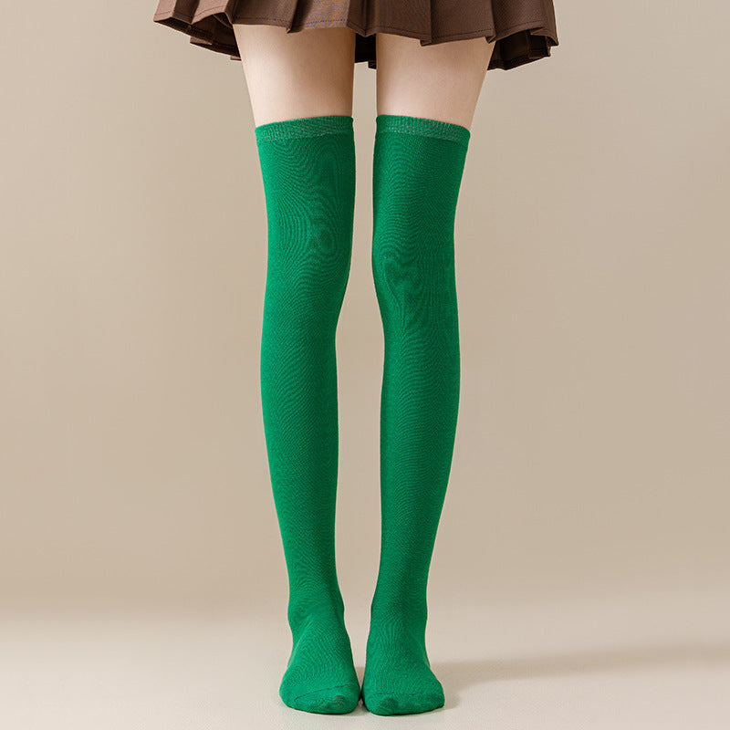 Solid Over the Knee Stockings Halloween Cosplay Party