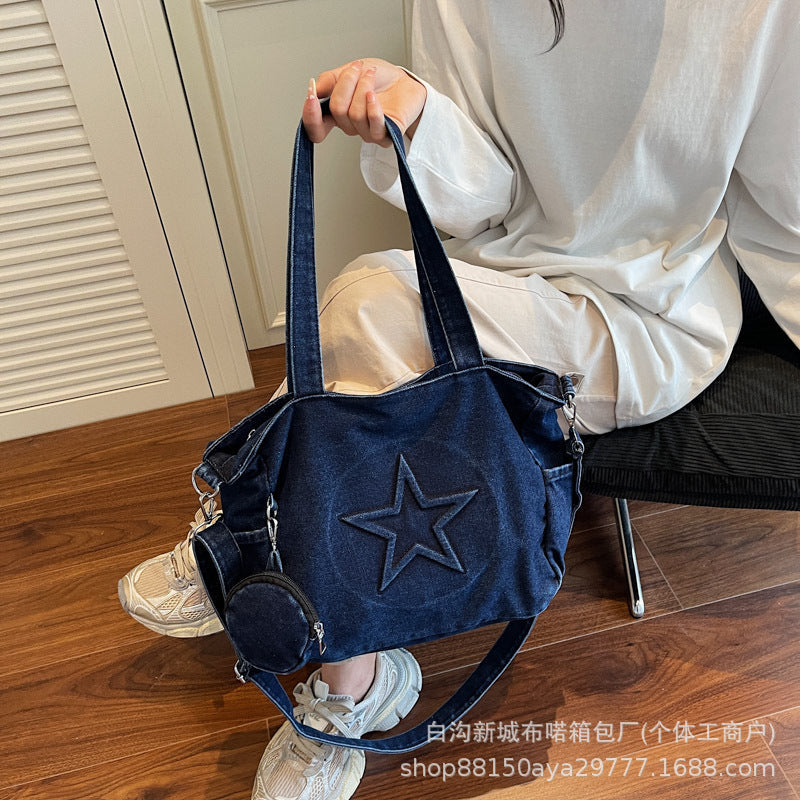 2026 Women Star Commuter Crossbody Tote Bag