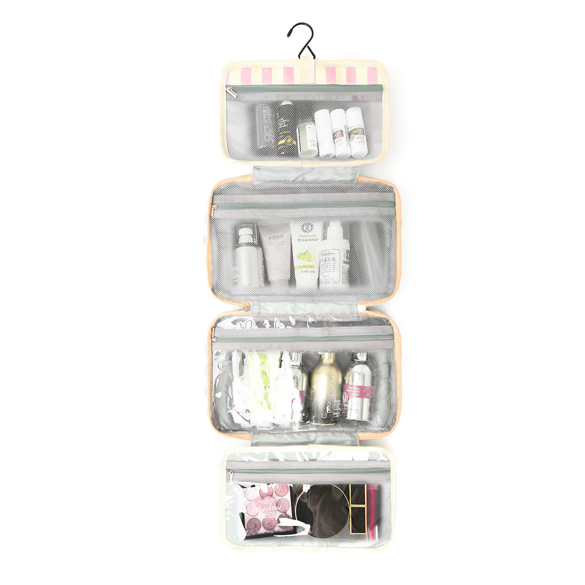 Four-Fold Dry-Wet Separation Travel Toiletry Bag