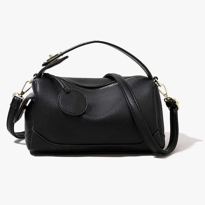 Bags For Women New Fashion Crossbody Soft Leather Large Capacity Commuter Boston Pillow Bag Women'S Bag Portable Shoulder