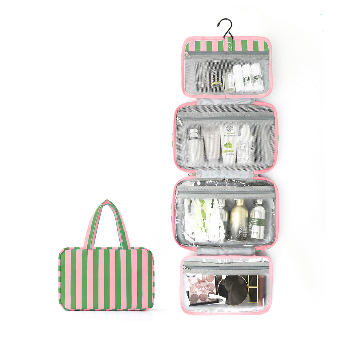 Four-Fold Dry-Wet Separation Travel Toiletry Bag
