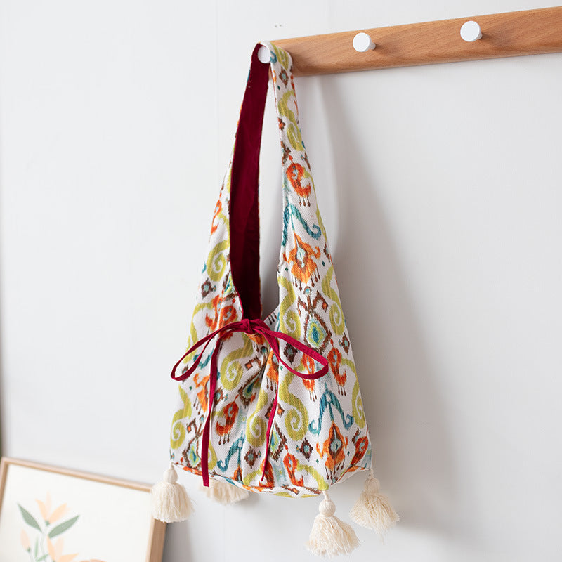 Original Ethnic Pattern Unique Lightweight Shoulder Handheld Bag