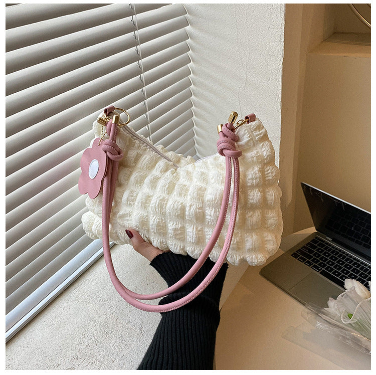 Pleated Puff Underarm Bag