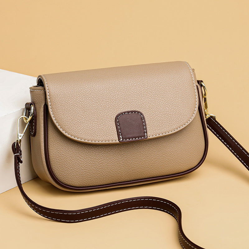 Classic Vegan Leather Crossbody Shoulder Bag
