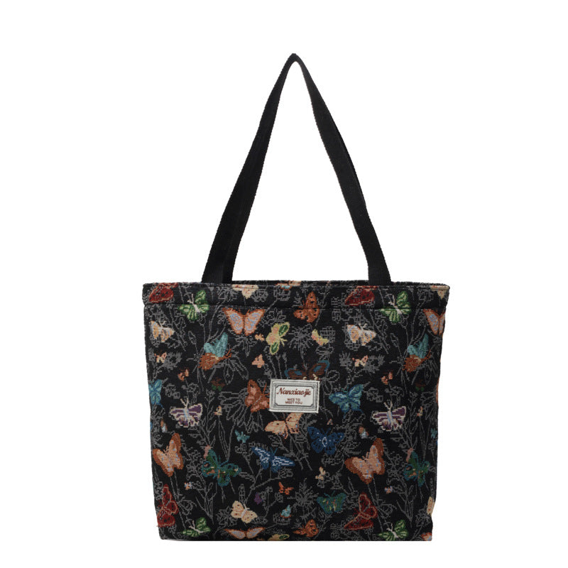 Canvas Commuter Tote Shoulder Mommy Bag