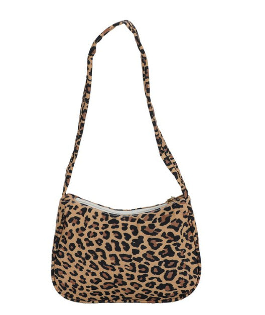 Leopard Print Underarm Bag