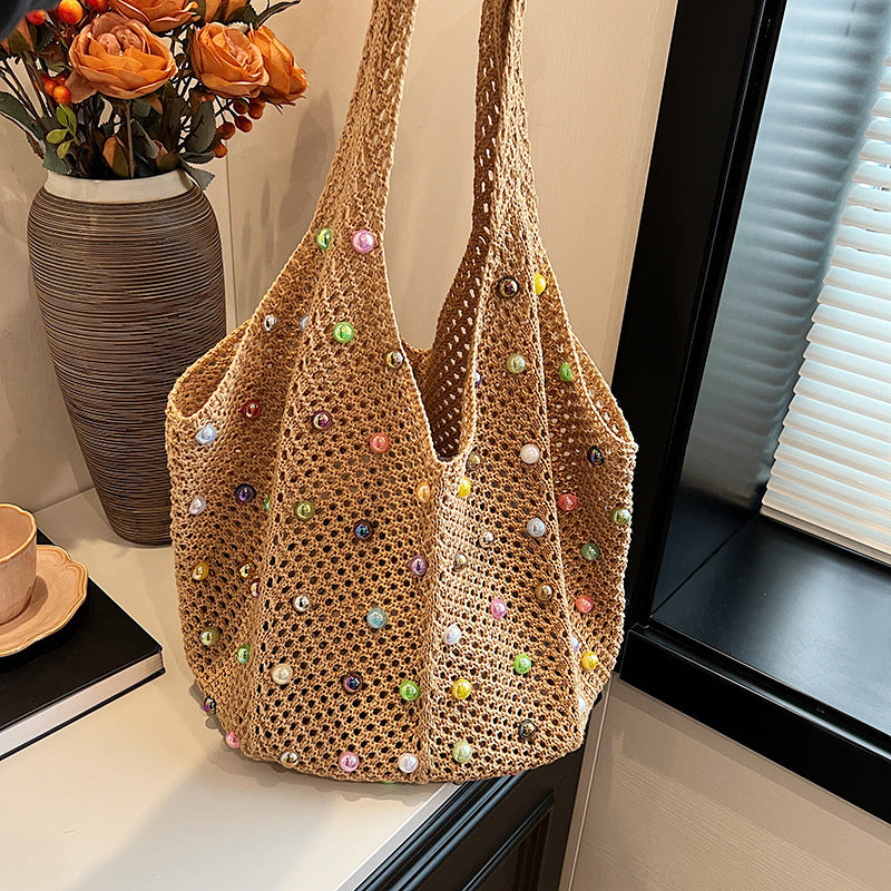 Khaki Tote Bag color view