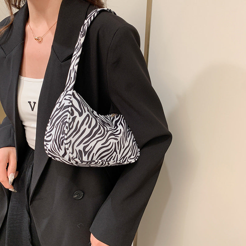 Leopard Print Underarm Bag