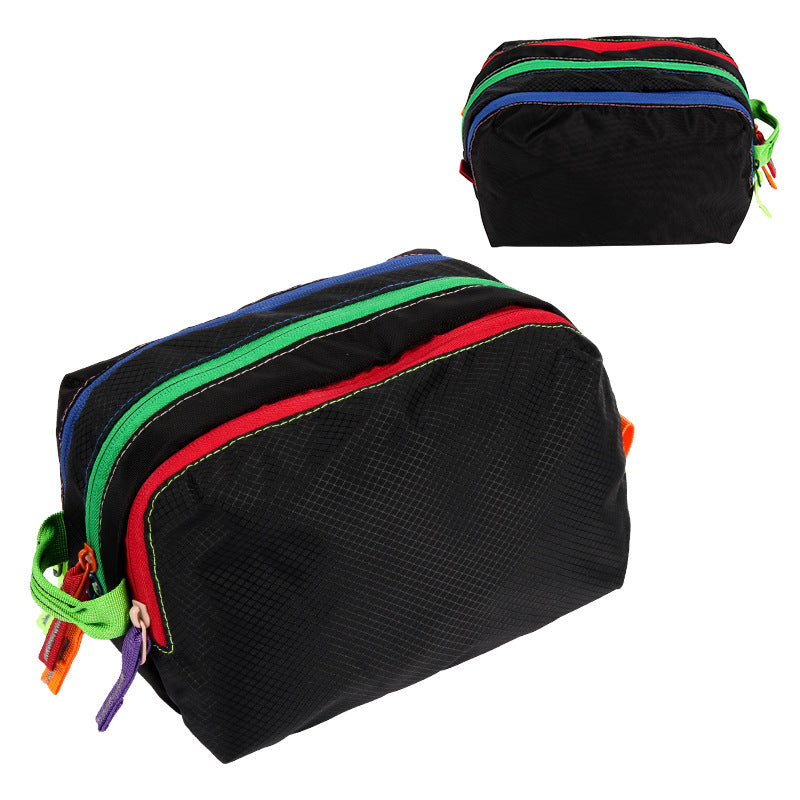 Embroidered Alpaca Dopamine Crossbody Cosmetic Bag