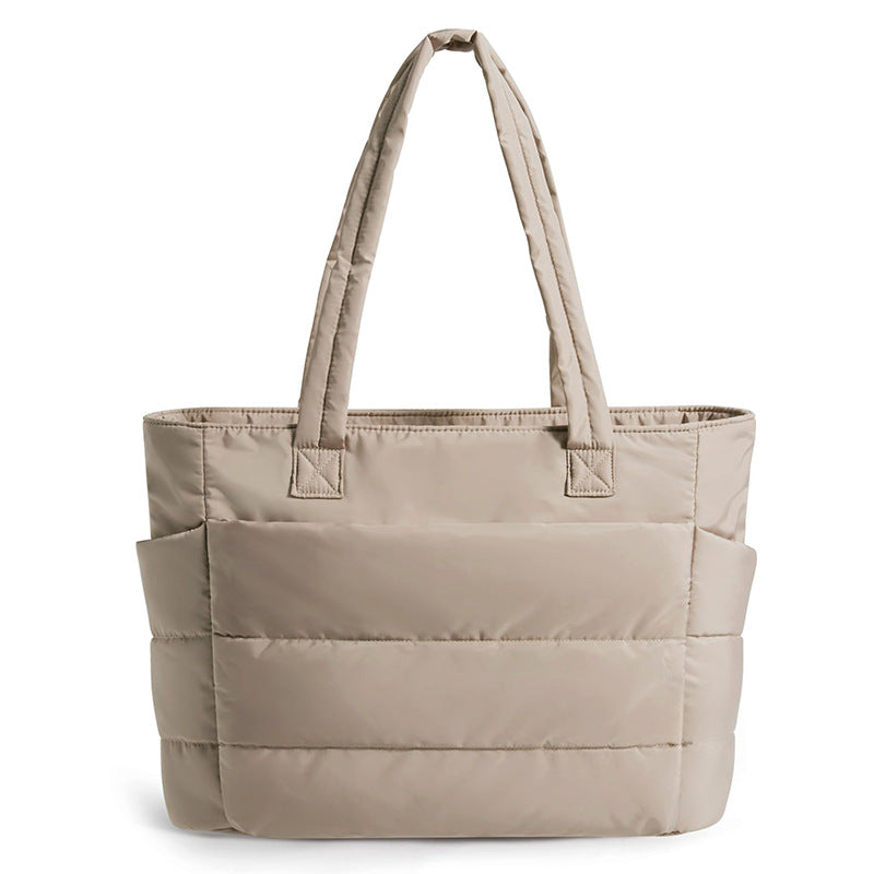 Women's Large Capacity Multi-Compartment Tote Bag