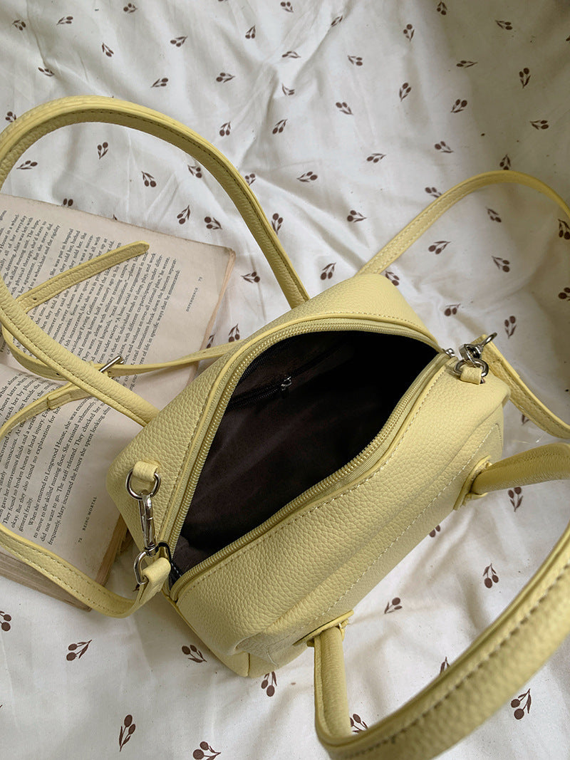 Mini Boston Crossbody Purse Top Handle Satchel