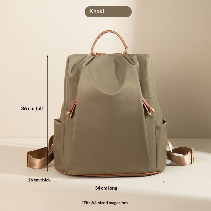 Lightweight Nylon Anti-Theft Waterproof Travel Backpack