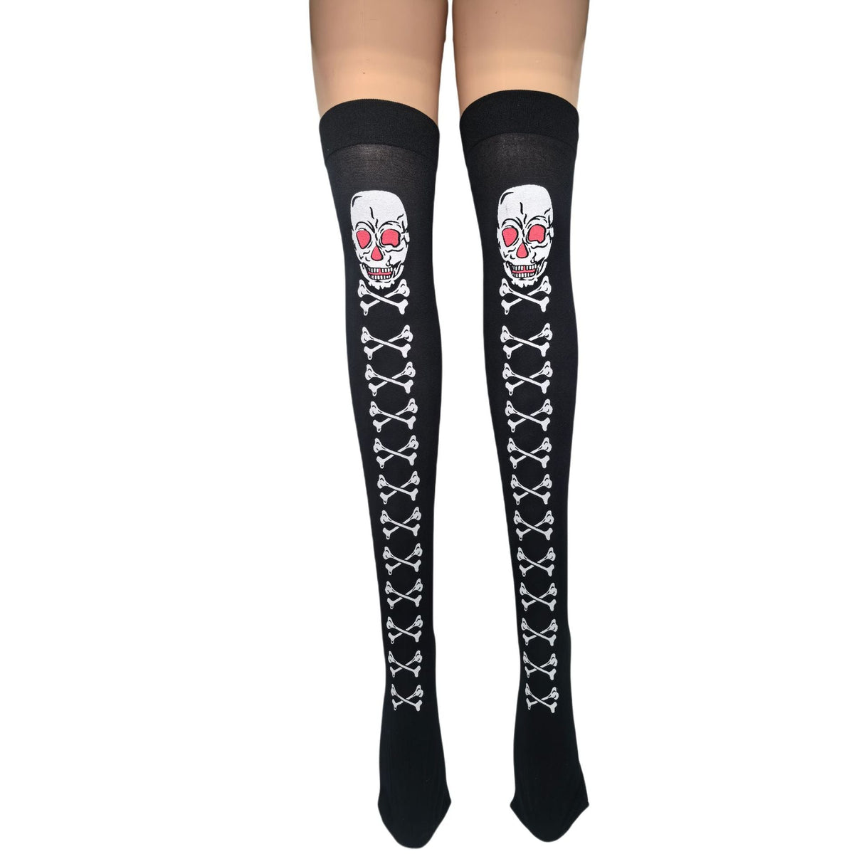 Christmas Halloween Party Knee high Socks Cosplay Apparel Accessories