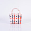 Handwoven Plastic Multi-Use Gift Basket