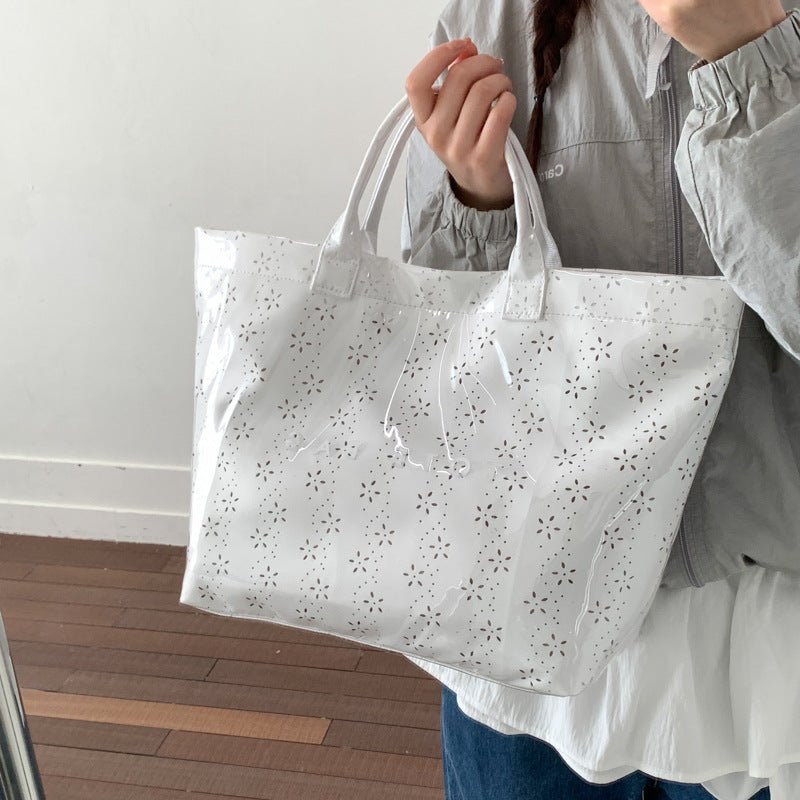 Large Capacity PVC Tote Shoulder Bag