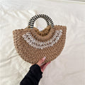 Women Vacation Casual Stylish Straw New Spring Beach Handbag