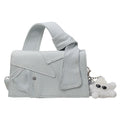 Women Casual Shoulder Denim Box Square Handbag