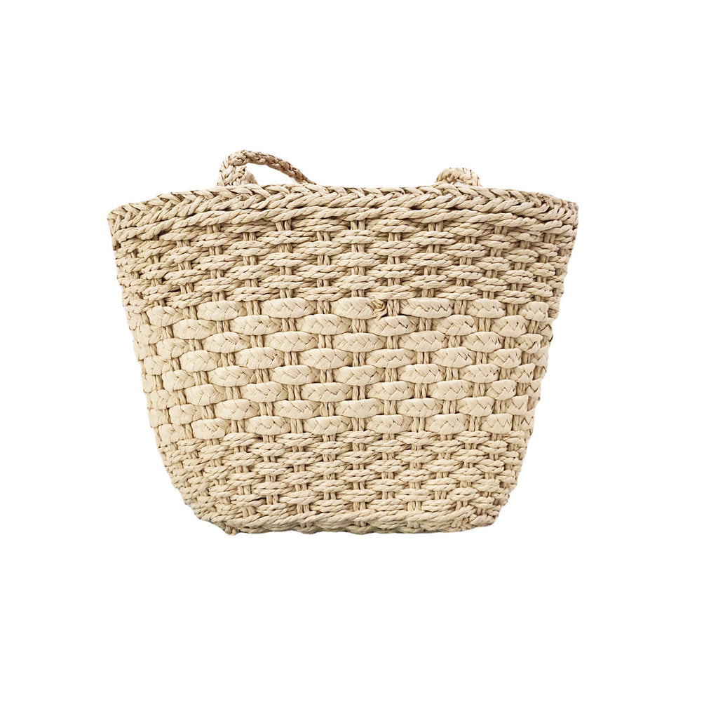 Straw Rattan Woven Beach Vacation Shoulder Bag