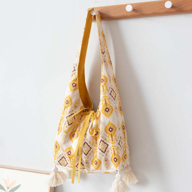 Original Ethnic Pattern Unique Lightweight Shoulder Handheld Bag