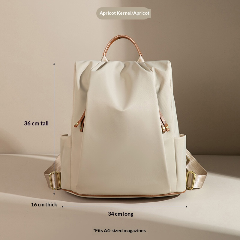Lightweight Nylon Anti-Theft Waterproof Travel Backpack