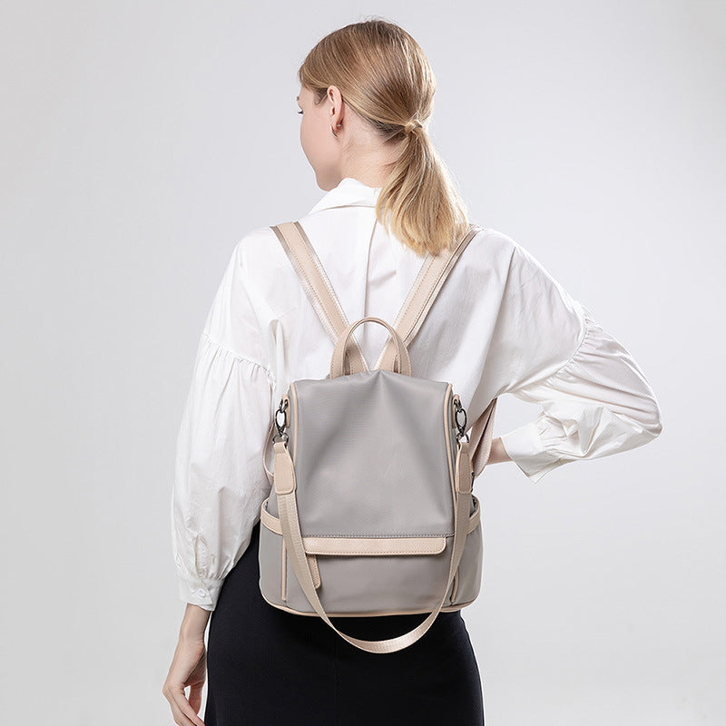 Anti-Theft Waterproof Convertible Nylon Travel Backpack Purse