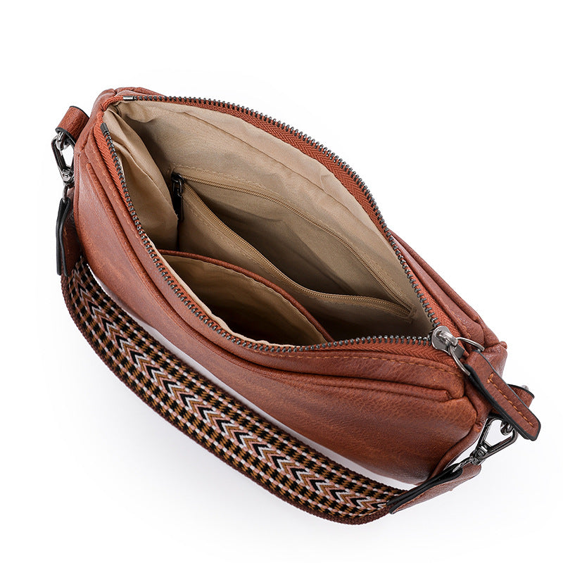 Women Fashion Vintage Commute Shoulder 2026 New Versatile Crossbody Bag