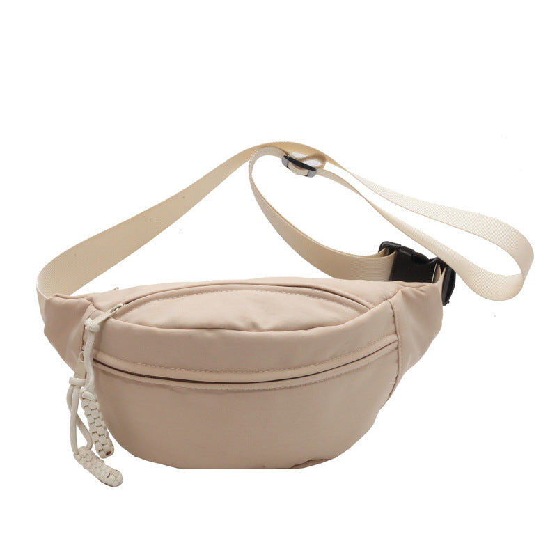 Women Canvas Crossbody Chest Casual Summer Trendy Waist Bag