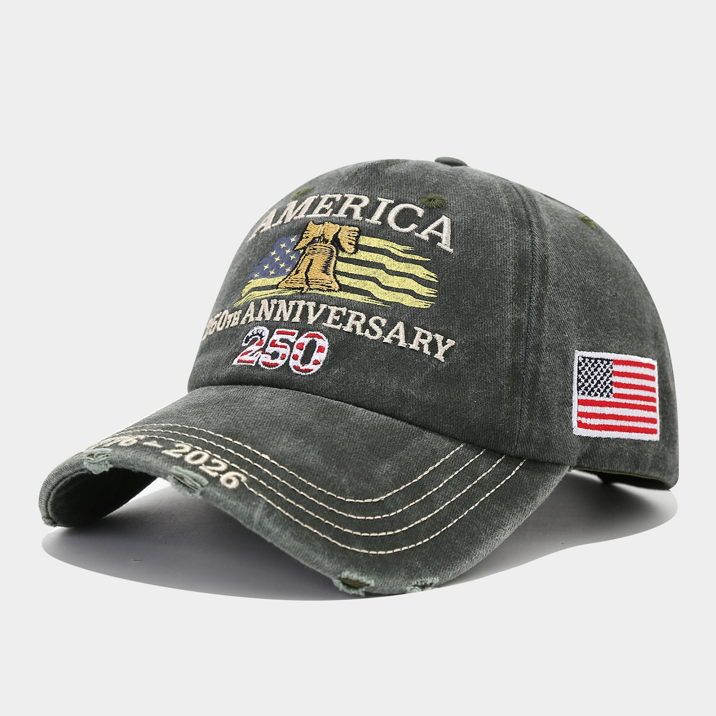 Independence Day 250th Anniversary Eagle Baseball Cap