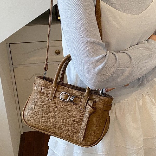 Sweet Mini Tote Bag with Belt Detail