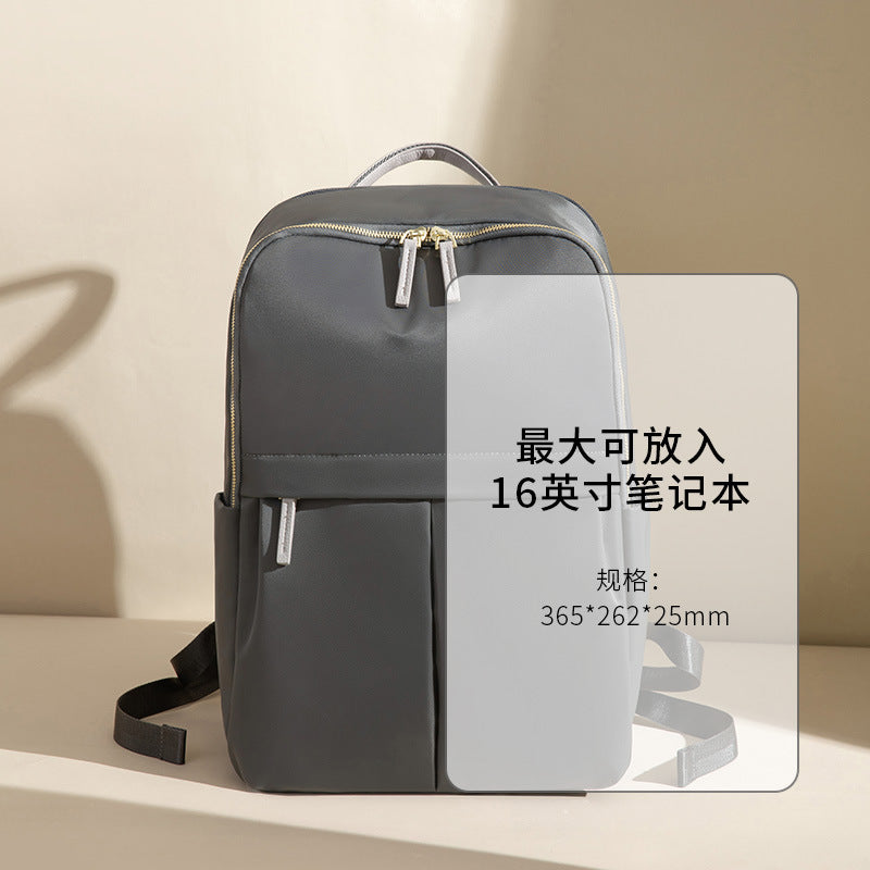 Casual Commuting Multifunctional Backpack Women'S 15-Inch Computer Backpack 2026 Spring Versatile Simple Large Capacity Travel Bag