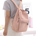 Women New Fashion Canvas School Fresh Mini Backpack