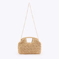 Women Simple Woven Bag, Casual Beach Vacation Shoulder Bag