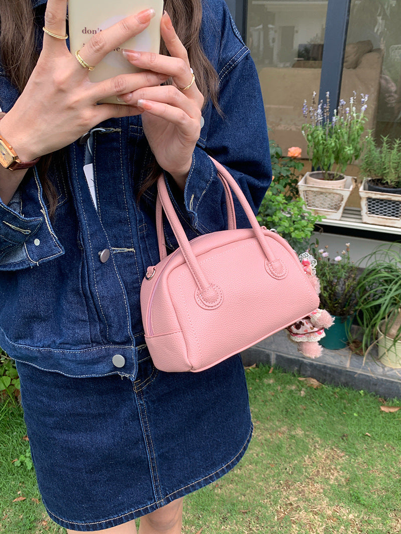 Mini Boston Crossbody Purse Top Handle Satchel